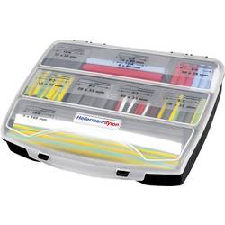 HellermannTyton 380-03005 smršťovací bužírka bez lepidla černá, modrá, modrá, bílá, zelená, žlutá Poměr smrštění:3:1 177 díly