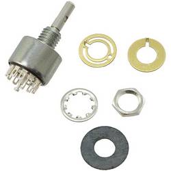 C & K Switches MG00L1NZQF Rotary Switch M Series otočný spínač 125 V/AC, 28 V/DC Počet pozic přepínače 12 1 x 30 ° IP67 1 ks