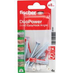 Fischer DuoPower 8x40 EasyHook Angle K (4) souprava hmoždinek 557917 1 sada