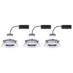 Paulmann Nova Plus vestavné svítidlo do koupelny sada 3 ks LED LED 20.4 W IP65 chrom