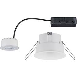 Paulmann Cymbal LED vestavné koupelnové svítidlo 6.3 W IP44 bílá (matná)