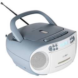 Reflexion Tragbarer Radiorecorder RCR2260DAB/BL rádio s CD, DAB+, FM, DAB, AUX, CD, kazeta, USB, bílá, modrá