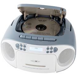 Reflexion Tragbarer Radiorecorder RCR2260DAB/BL rádio s CD, DAB+, FM, DAB, AUX, CD, kazeta, USB, bílá, modrá