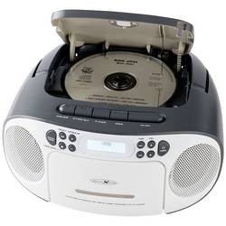 Reflexion CD-Player RCR2260DAB/GR rádio s CD, DAB+, DAB, FM, AUX, CD, kazeta, USB, bílá, šedá