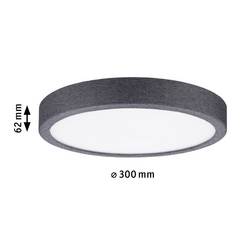 Paulmann 71055 Cosara LED stropní svítidlo LED LED 15 W tmavě šedá