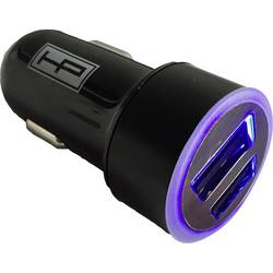 HP Autozubehör Napájecí konektor s 2 USB 12/24 V, 4200 mA 12 V, 24 V