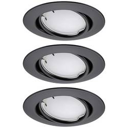 Paulmann 92468 LED vestavné svítidlo, LED, 14.7 W, černá (matná), sada 3 ks