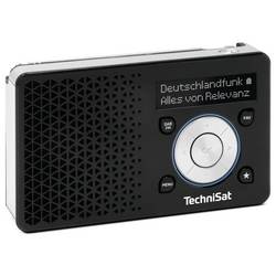 TechniSat DIGITRADIO 1 A 0100/4997 Akumulátorové rádio, DAB+, FM, Výstražná funkce ASA, s akumulátorem, černá, stříbrná