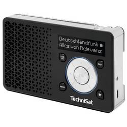 TechniSat DIGITRADIO 1 A 0100/4997 Akumulátorové rádio, DAB+, FM, Výstražná funkce ASA, s akumulátorem, černá, stříbrná