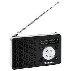 TechniSat DIGITRADIO 1 A 0100/4997 Akumulátorové rádio, DAB+, FM, Výstražná funkce ASA, s akumulátorem, černá, stříbrná
