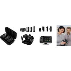 nasazovací sada mikrofonu Rode Wireless Micro Camera Kit Druh přenosu:bezdrátový, bezdrátový montáž patky blesku, vč. kabelu, vč. ochrany proti větru, vč.