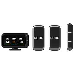 nasazovací sada mikrofonu Rode Wireless Micro Camera Kit Druh přenosu:bezdrátový, bezdrátový montáž patky blesku, vč. kabelu, vč. ochrany proti větru, vč.
