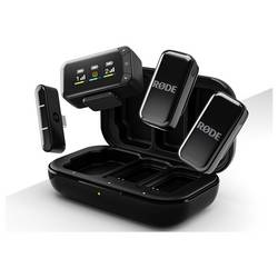 nasazovací sada mikrofonu Rode Wireless Micro Camera Kit Druh přenosu:bezdrátový, bezdrátový montáž patky blesku, vč. kabelu, vč. ochrany proti větru, vč.