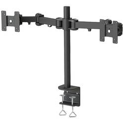 Neomounts FPMA-D960D držák na stůl pro monitor 2 Displej: (s) 25,4 cm (10) - 68,6 cm (27) černá naklápěcí, nakláněcí, otočný, odnímatelný
