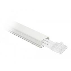 Delock Kabelová lišta PVC bílá (d x š x v) 1000 x 26 x 13 mm 1 ks 20721