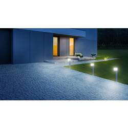 Steinel 055486 GL 80 Cubo venkovní stojací LED lampa s PIR detektorem LED pevně vestavěné LED 9.1 W stříbrná