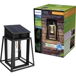 Philips LED Lysin 929004632801 venkovní solární nástěnné osvětlení s PIR senzorem LED pevně vestavěné LED 3.2 W černá