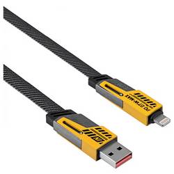 Akyga USB kabel USB 2.0 USB-A zástrčka, USB-C ® zástrčka, Apple Lightning konektor 1 m šedá Textilní plášť, mechanická odolnost, ploché provedení AK-USB-57