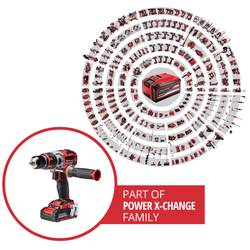 Einhell Professional TP-CD 18 Li-i BL (2x2,0Ah) aku příklepový šroubovák, 2cestný, vč. nabíječky, vč. 2x aku, 4513861