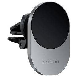 Satechi bezdrátová indukční nabíječka 15 W ST-Q2CCM SA-ST-Q2CCM Výstup Qi standard pistolová šedá