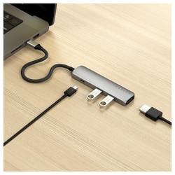 Satechi USB-C® dokovací stanice ST-P4SM