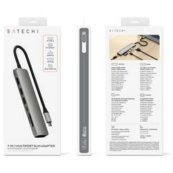 Satechi USB-C® dokovací stanice ST-P7SM