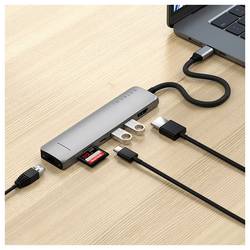 Satechi USB-C® dokovací stanice ST-P7SM