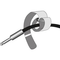 Adam Hall VR4040BLK kabelový manažer na suchý zip s páskem háčková a flaušová část (d x š) 400 mm x 38 mm černá 1 ks