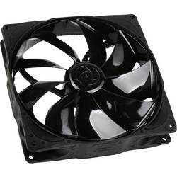 NoiseBlocker NB-eLoop B14-PS Black Edition PC větrák s krytem černá (š x v x h) 140 x 140 x 29 mm