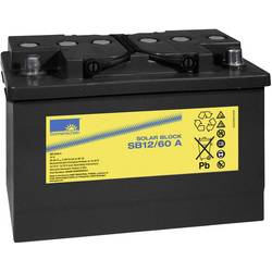 GNB Sonnenschein Solar-Block SB12/60 A NGSB120060HS0CA solární akumulátor 12 V 60 Ah olověná gelová (š x v x h) 27.8 x 19 x 17.5 cm konický konektor