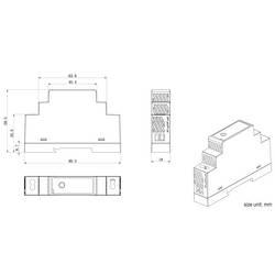 TRU COMPONENTS TC-10580800 síťový zdroj na DIN lištu 12 V/DC 1.25 A 15 W Počet výstupů:1 x Obsah 1 ks