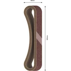 Bosch Accessories 2608606208 2608606208 brusný pás Zrnitost 120 (d x š) 305 mm x 40 mm 3 ks
