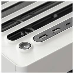 HAVN HAVN HS 420 VGPU PC-Gehäuse, Midi-Tower, E-ATX, Tempered Glass, PCIe 5.0 Riser midi tower herní pouzdro, pouzdro, PC skříň bílá
