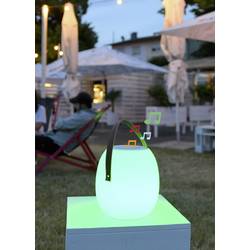 Megatron MT69083 Spika venkovní LED stolní svítidlo s reproduktorem 10 W RGBW bílá