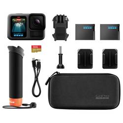 GoPro HERO13 Black Accessory Hard Bundle Sportovní outdoorová kamera Webkamera, GPS, 5,3 K, 360°, Bluetooth, Wi-Fi, dotyková obrazovka, stereo zvuk