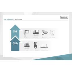 Digitus DN-82150 LAN 10/100/1000 MBit/s, SC Duplex konvertor médií 10 / 100 / 1000 MBit/s