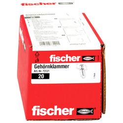 Fischer 073121 Svorka na paroží Spona na uši 72 mm 20 ks