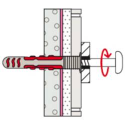 Fischer 557727 DuoSeal hmoždinka 38 mm 6 mm 50 ks