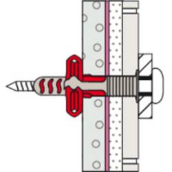 Fischer 557727 DuoSeal hmoždinka 38 mm 6 mm 50 ks