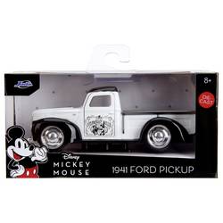 JADA TOYS Ford Disney Steamboat Willie, 1941 Pickup hotový model Model osobního automobilu