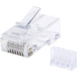 Intellinet 790604, zástrčka RJ45, krimpovací kontakt, transparentní, 90 ks