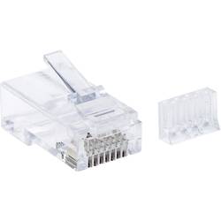 Intellinet 790604, zástrčka RJ45, krimpovací kontakt, transparentní, 90 ks