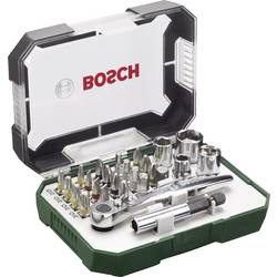 Bosch Accessories Promoline 2607017392 sada bitů, 27dílná, plochý, křížový PZ, křížový PH, inbus, vnitřní šestihran (TX), 1/4 (6,3 mm)
