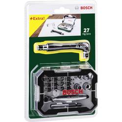 Bosch Accessories Promoline 2607017392 sada bitů, 27dílná, plochý, křížový PZ, křížový PH, inbus, vnitřní šestihran (TX), 1/4 (6,3 mm)