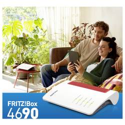 FRITZ! Box 4690 International Wi-Fi router 2.4 GHz, 5 GHz