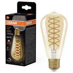 OSRAM HOMELIGHTING 4099854137846 LED Energetická třída (EEK2021) F (A - G) E27 Svítidlo, Edisonka 8.8 W = 60 W teplá bílá (Ø x d) 64 mm x 143 mm 1 ks