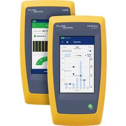 Fluke Networks LIQ-DUO-H6-EU Tester kabelů, sítí a WiFi Vhodný pro (Specifikace sítě (CAT)): CAT 4, CAT 5, CAT 5e, CAT 6, CAT 6A, Wi-Fi 6E, Kabel, 10 Gb/s;