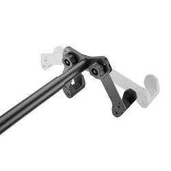 Elevar LBM-05 nástěnný držák na jízdní kolo Počet parkovacích míst=1 ocel, PVC, silikon matná černá