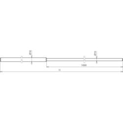 DEHN 103220 FS 16 10 2000 AL Svodná tyč 1 ks