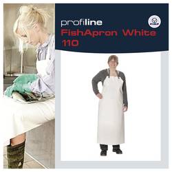FIAP 1730 profiline FishApron White 110 Pracovní a řeznická zástěra
